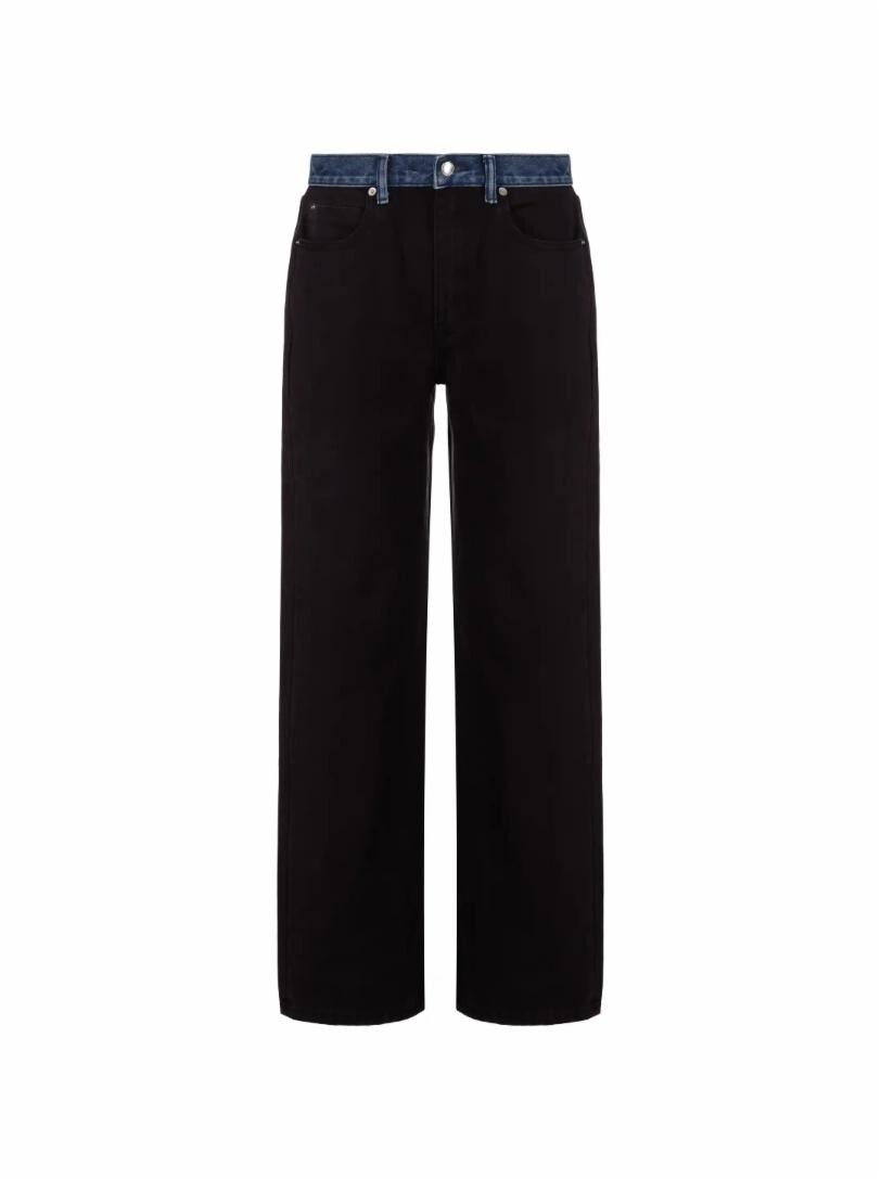 

Прямые джинсы с логотипом Alexander Wang Denim