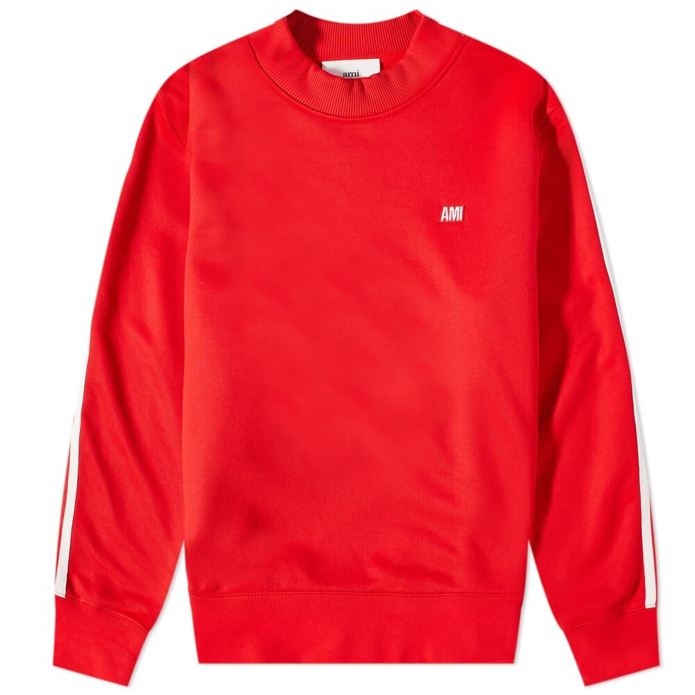 

Толстовка AMI Track Crew Sweat, Красный