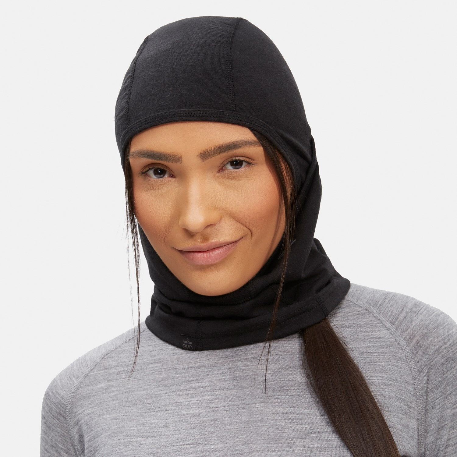 

Балаклава evo Ridgetop из шерсти мериноса, черный