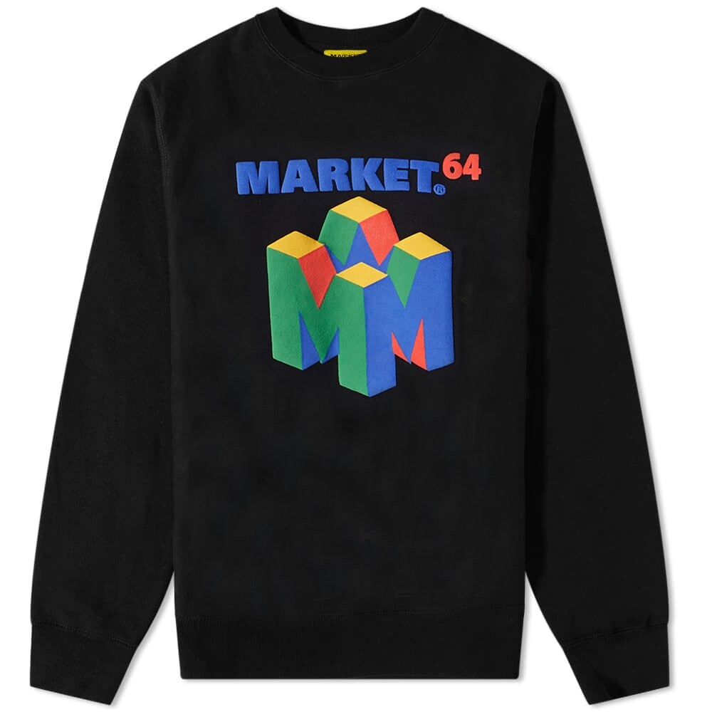 

Толстовка MARKET M64 Crew Sweat, Черный