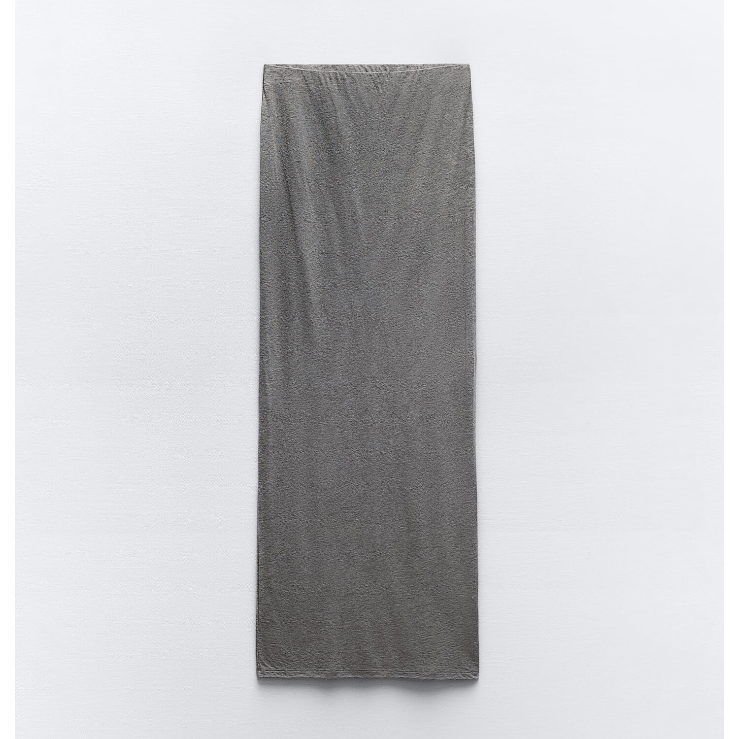 

Юбка Zara Wool Blend Midi, серый