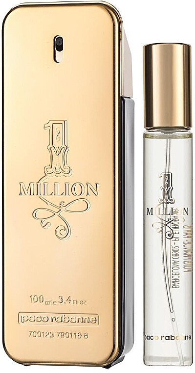 

Парфюмерный набор Paco Rabanne 1 Million, 2 предмета