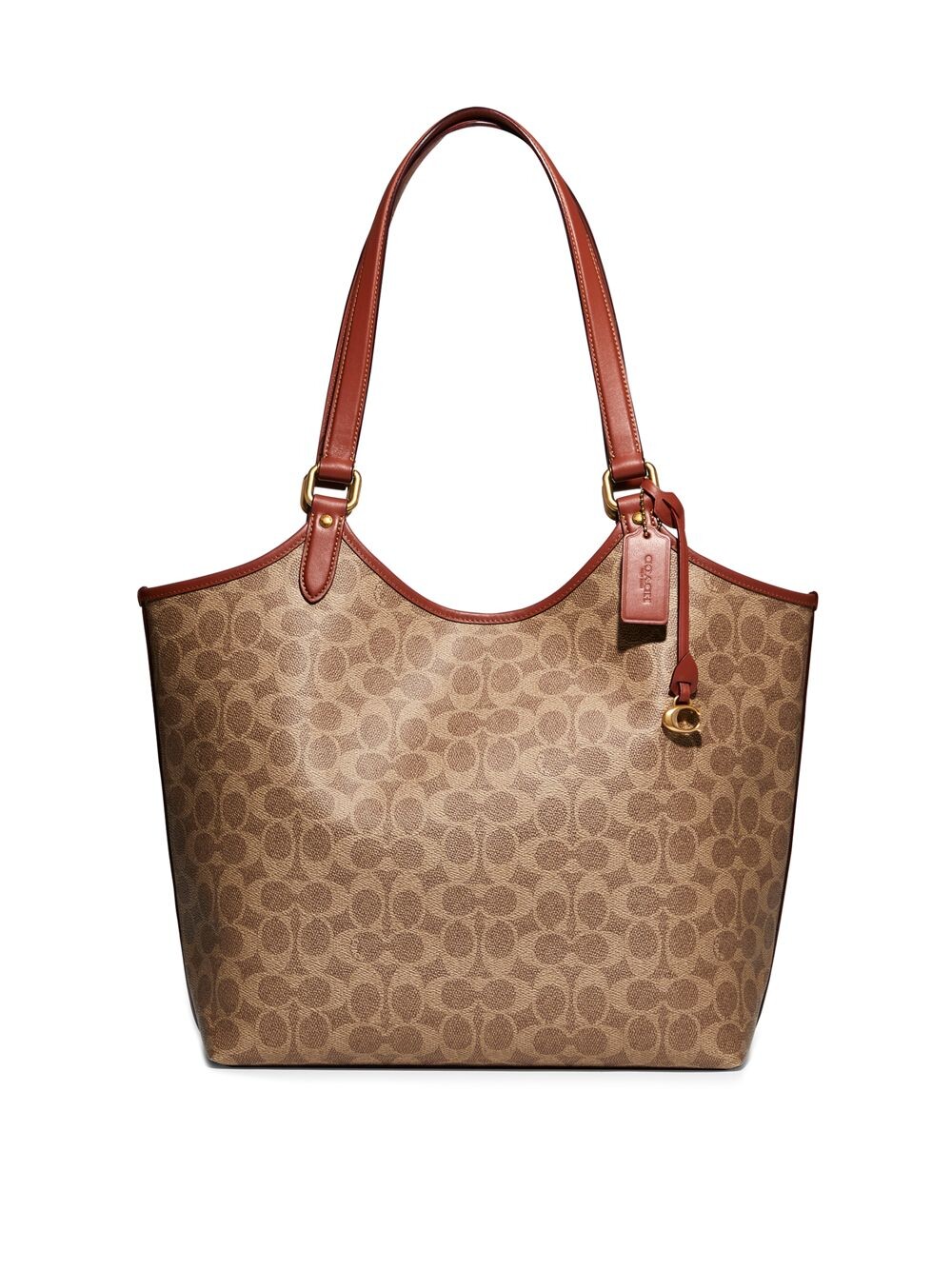 

Сумка-тоут Signature из плотной ткани с покрытием COACH