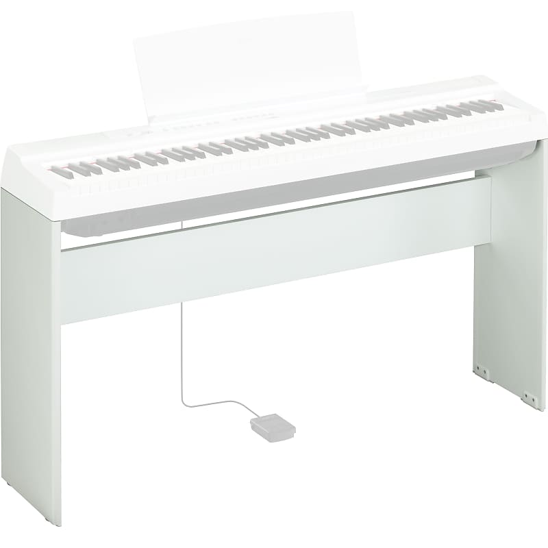 Подставка для фортепиано Yamaha L125WH для P125WH, белая L125WH Matching Piano Stand for P125WH, adollya furniture for dolls mini piano white black with stool piano score miniature pianoes stand home decor doll accessories