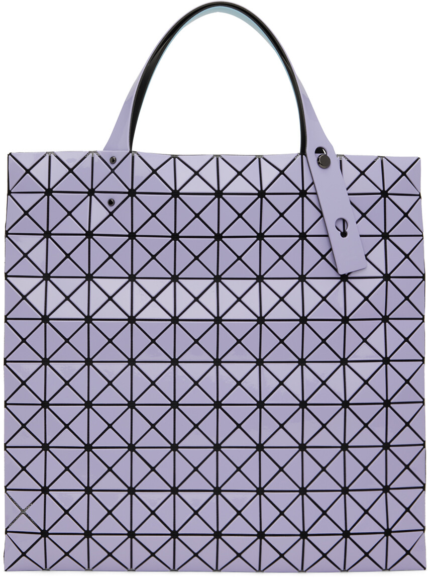

Пурпурно-синяя объемная сумка-тоут Prism Kangaroo Bao Bao Issey Miyake