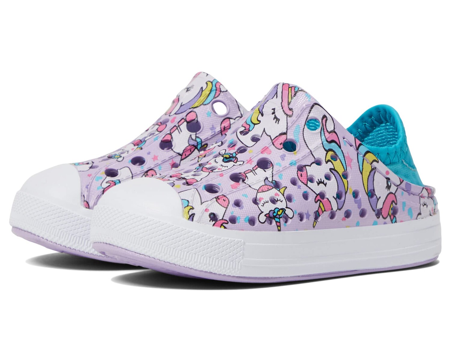 

Кроссовки SKECHERS KIDS, Foamies Guzman Steps - Unicorn Slip-On 308060N