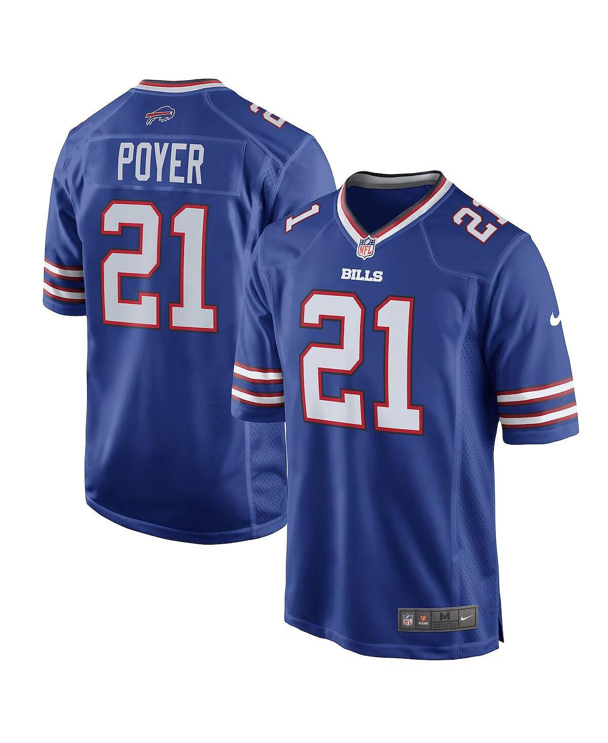 

Мужское джерси jordan poyer royal buffalo bills team game Nike