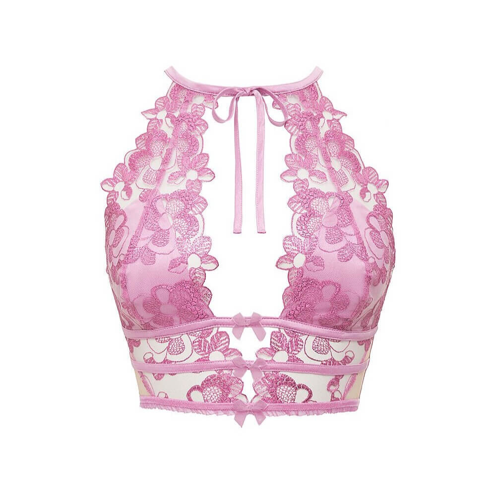 

Бюстгальтер без косточек For Love & Lemons Grace, лиловый