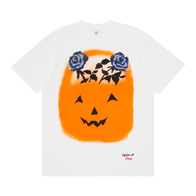 Футболка Supreme x Yohji Yamamoto Pumpkin Tee 'White', белый