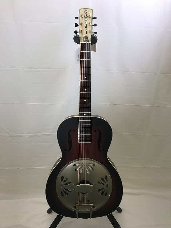 

Gretsch G9241 Round Neck Resonator 2010-е годы - красный солнечный свет