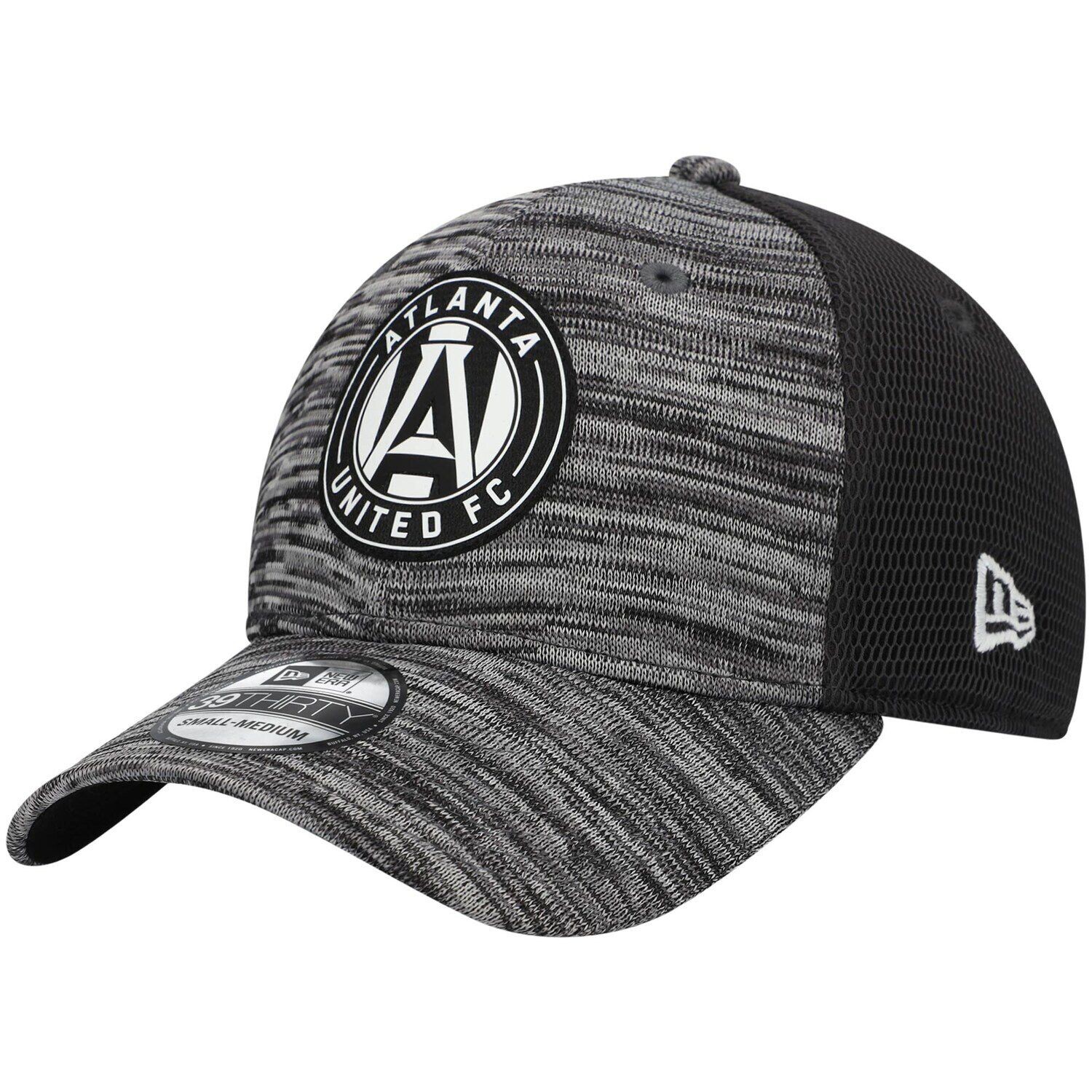 

Мужская черная кепка с логотипом New Era Atlanta United FC 39THIRTY Flex