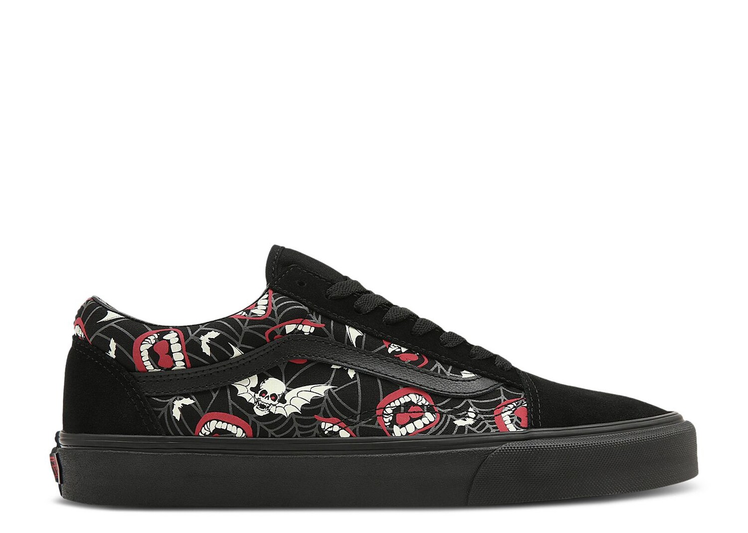 

Кроссовки Vans Old Skool 'Glow Frights', черный