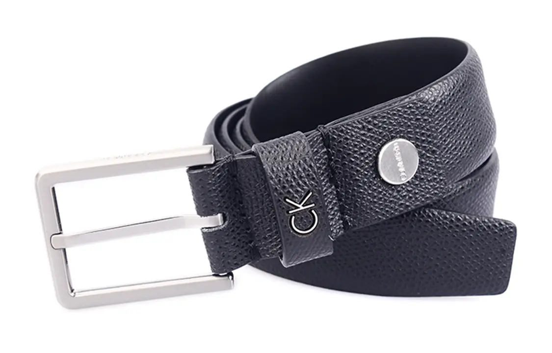 

Мужской кожаный ремень Calvin Klein, Black