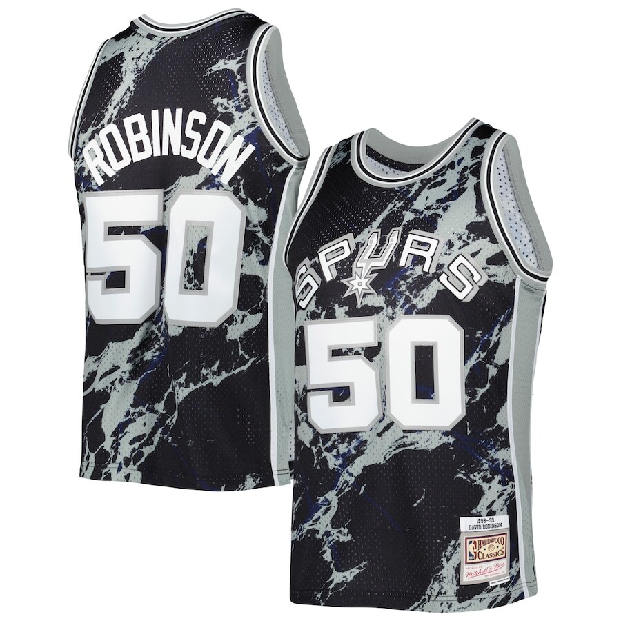

Джерси Mitchell & Ness San Antonio Spurs, черный