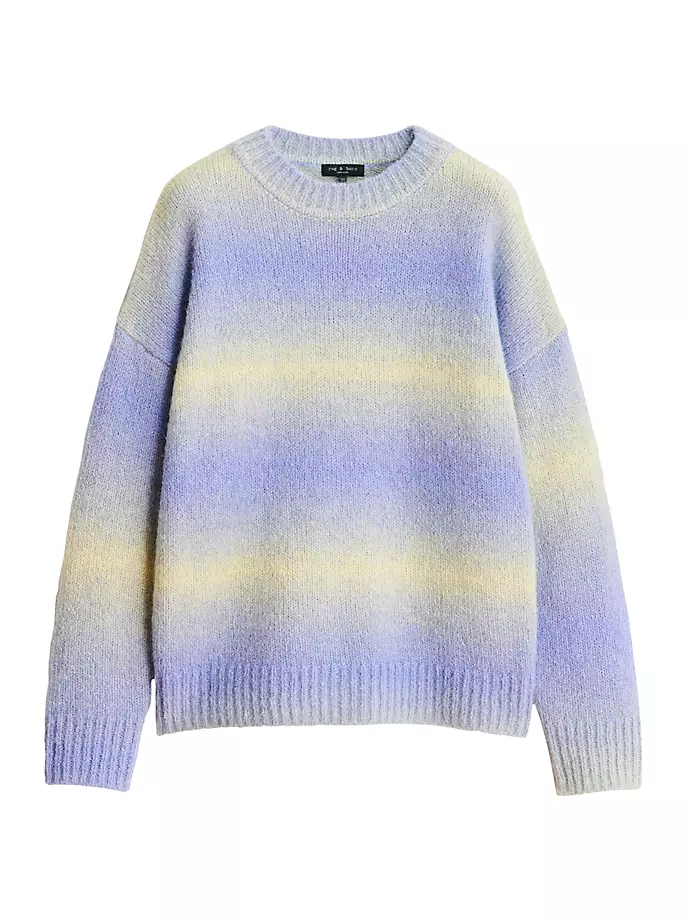 

Свитер Holly в полоску из шерсти альпаки Rag & Bone, мультиколор