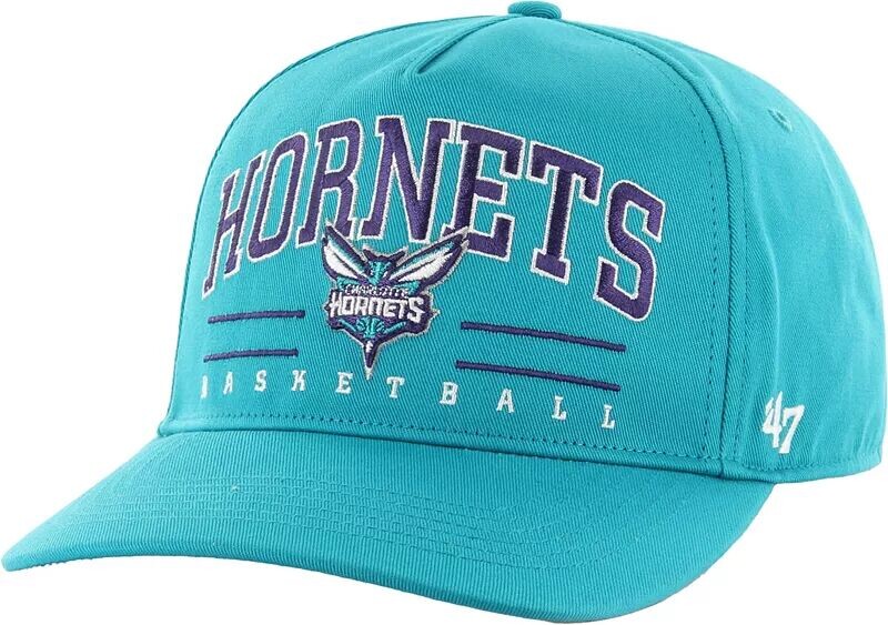 

Синяя регулируемая шапка Rosco Hitch для взрослых Charlotte Hornets '47