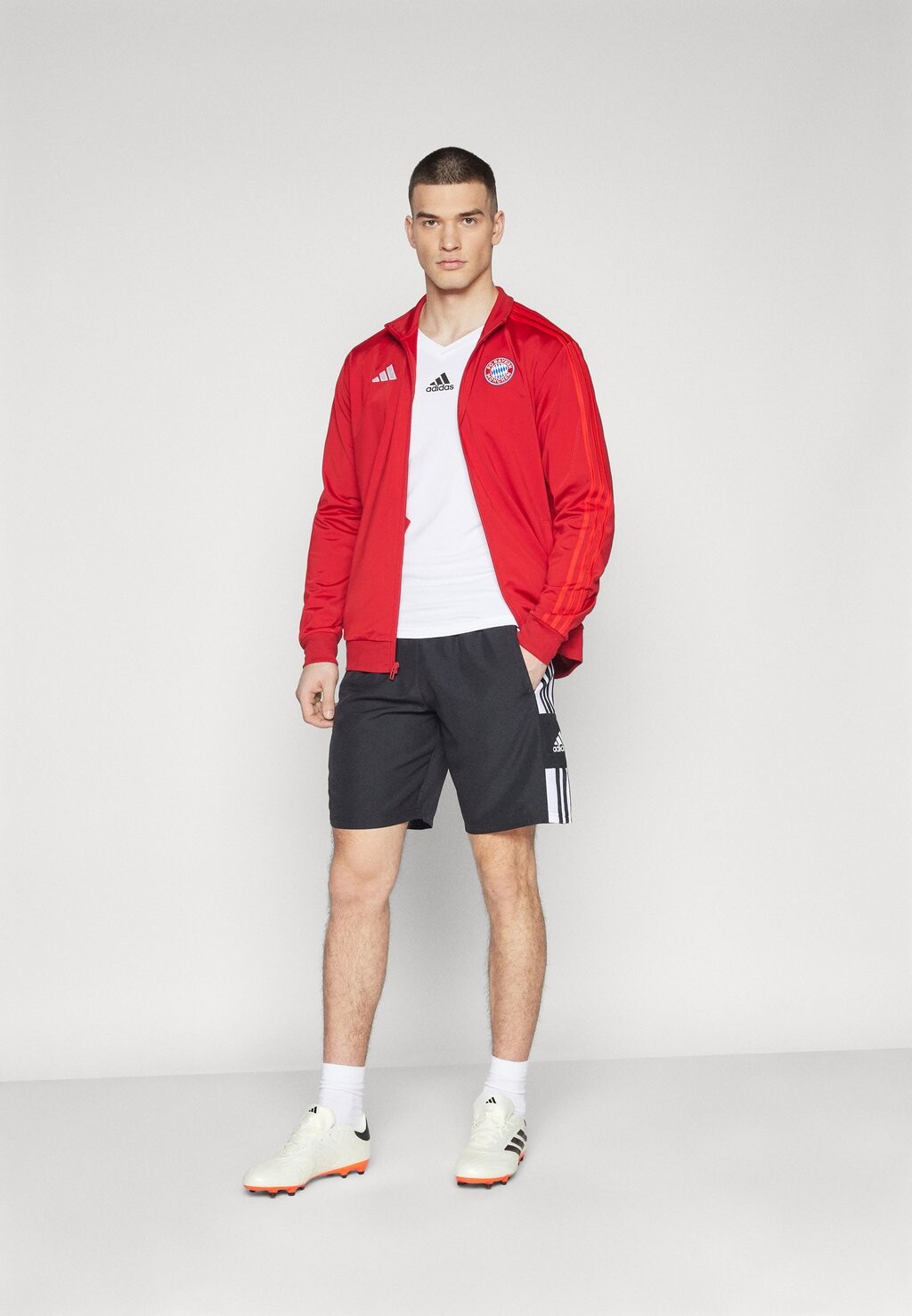 

Тренировочная куртка FC BAYERN MÜNCHEN DNA TRACK TOP adidas, красный