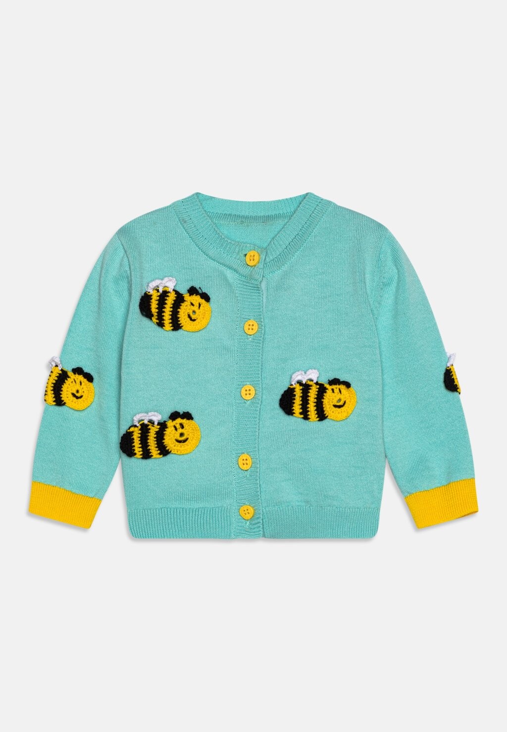 mccartney mccartney iii blue vinyl Кардиган BABY GIRL Stella McCartney Kids, цвет light blue