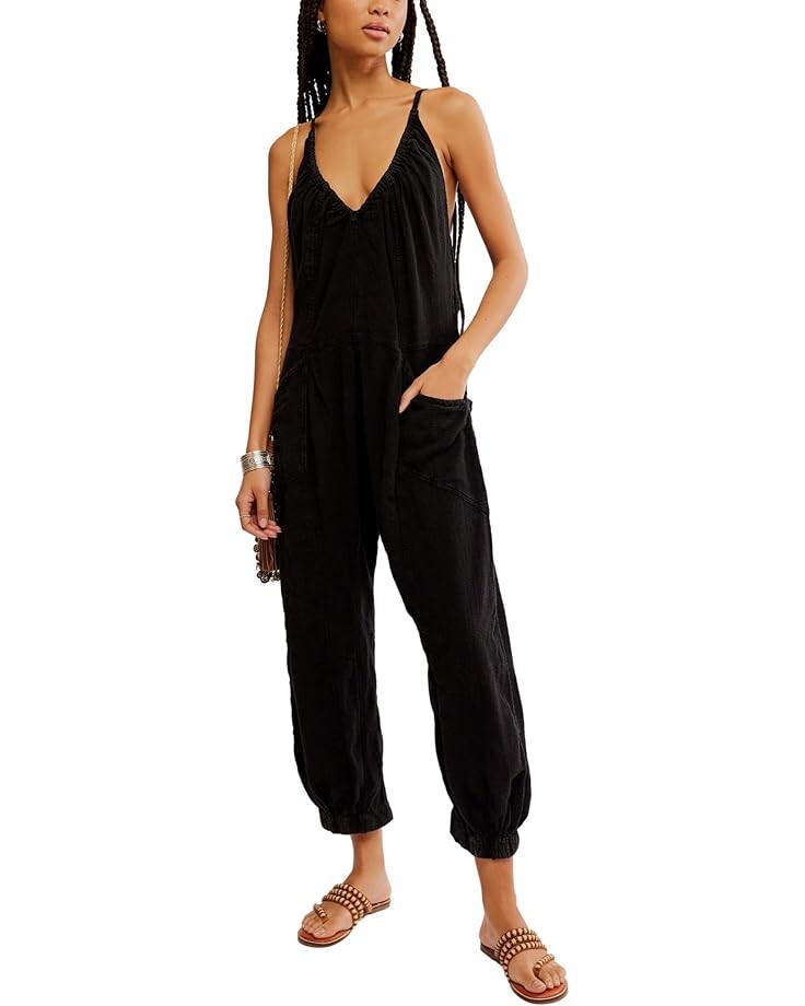 

Брюки Free People Dream Free Harem One Piec, черный