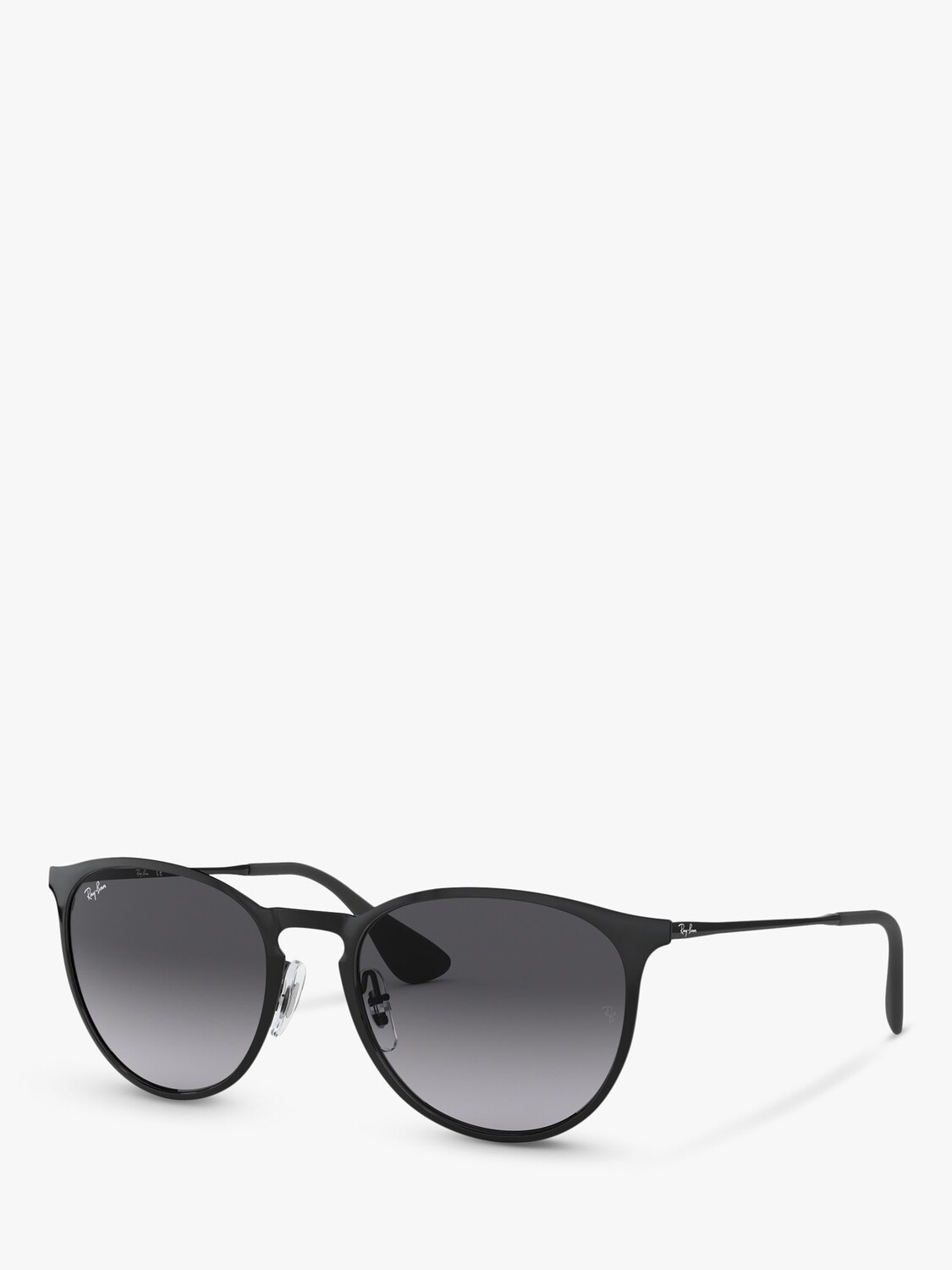

Женские овальные солнцезащитные очки Ray-Ban RB3539 Erika, черно-серые с градиентом