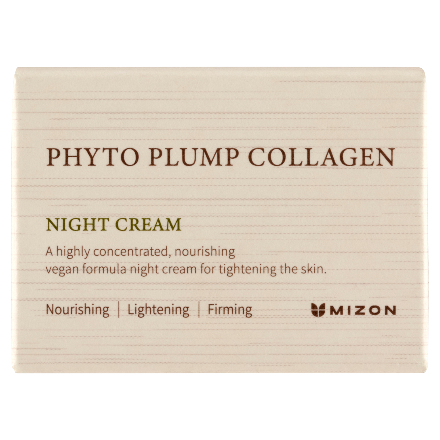 Лифтинг-крем для лица на ночь Mizon Phyto Plump Collagen, 50 мл лифтинг патчи для глаз mizon phyto plump collagen 60 штук
