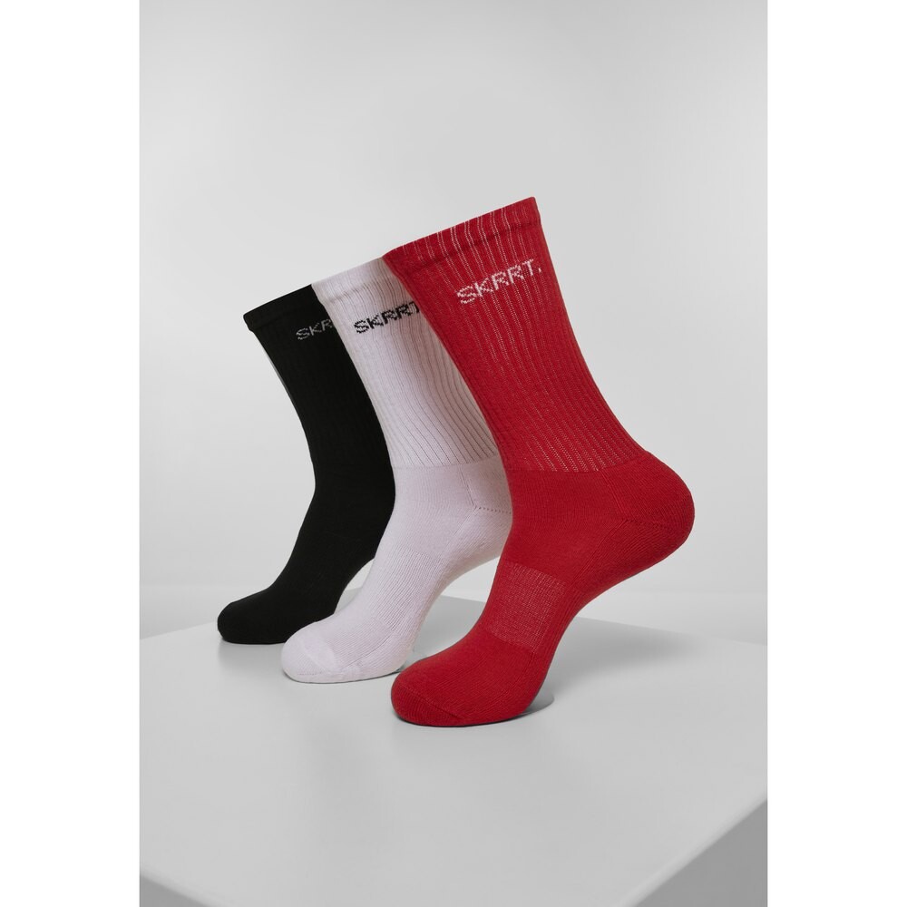 

Носки Mister Tee Skrrt. (3Pcs), красный