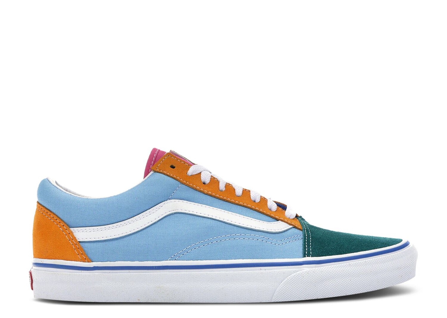 

Кроссовки Vans Old Skool 'Colorblock', разноцветный, Синий