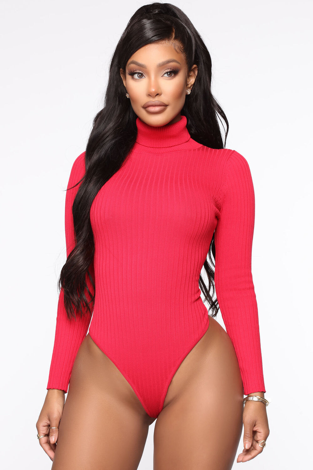 

Свитер Fashion Nova TGI2124FN, красный