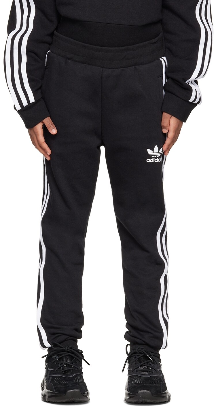 

Детские брюки Adidas 3 Stripes, черный/белый
