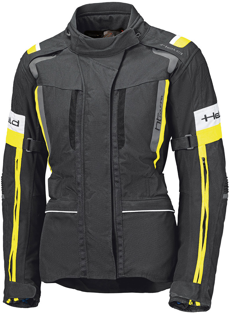 Куртка женская Held 4-Touring II мотоциклетная, черный/желтый