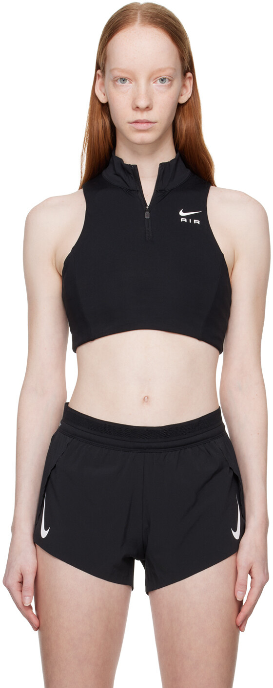 

Черный спортивный бюстгальтер Air Swoosh Nike