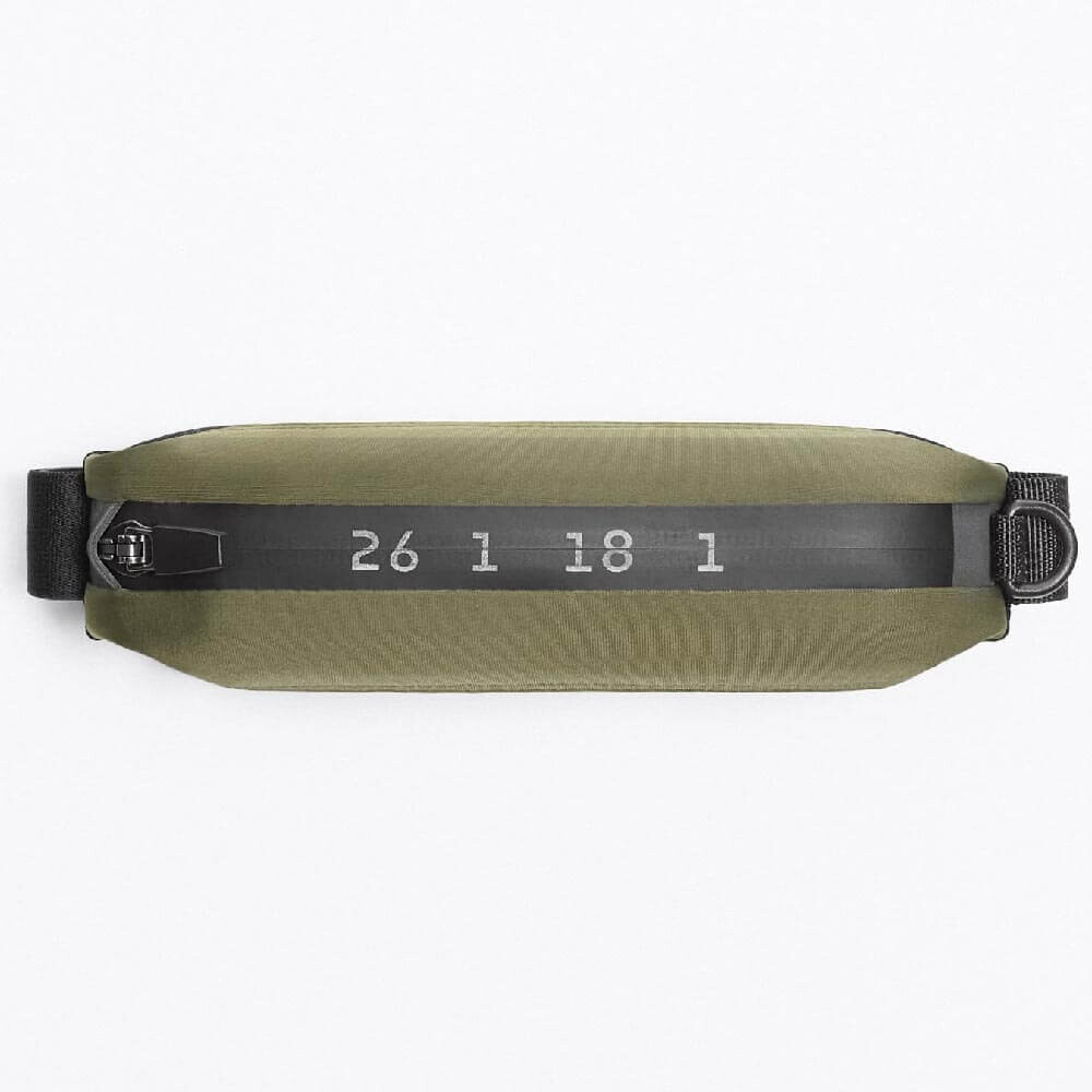 

Поясная сумка Zara Athleticz Sports Belt, хаки/черный