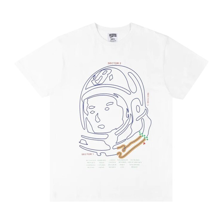 

Футболка Billionaire Boys Club Track T-Shirt 'Bleach White', белый