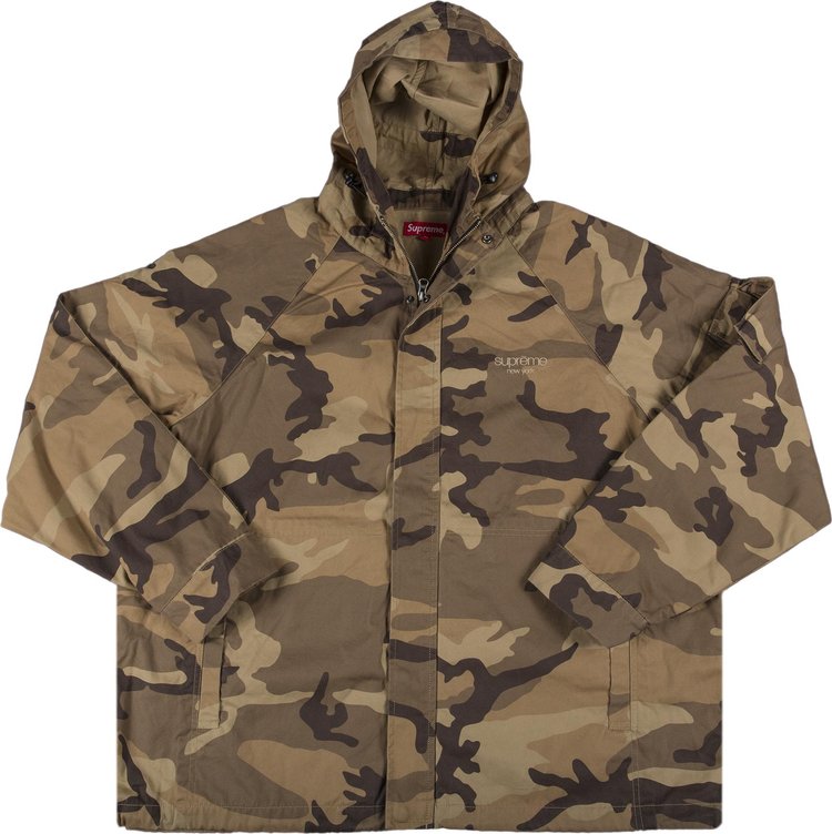 

Куртка Supreme Cotton Field Jacket 'Camo', разноцветный, Коричневый, Куртка Supreme Cotton Field Jacket 'Camo', разноцветный