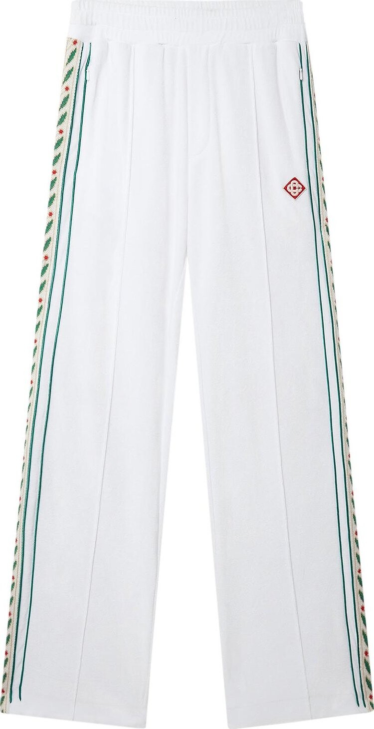 

Брюки Casablanca Laurel Track Pant 'White', белый