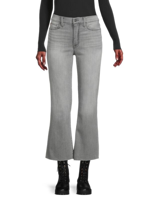 

Укороченные джинсы с высокой посадкой blair bootcut Hudson Grey