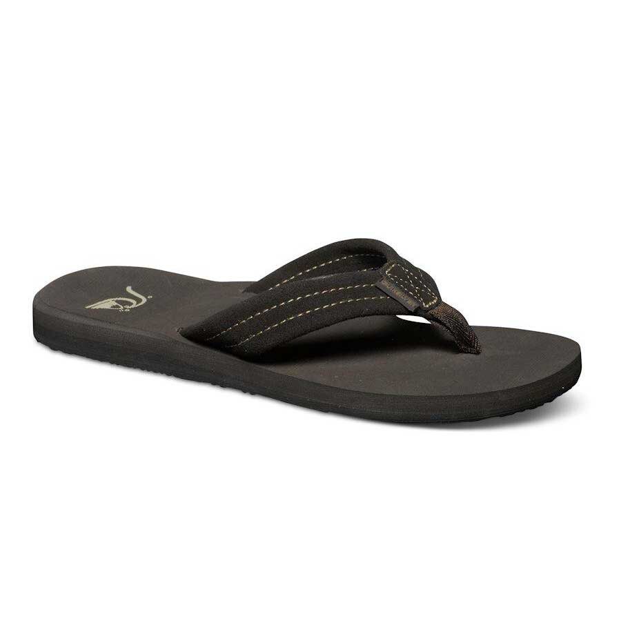 

Шлепанцы Quiksilver Carver Suede, черный