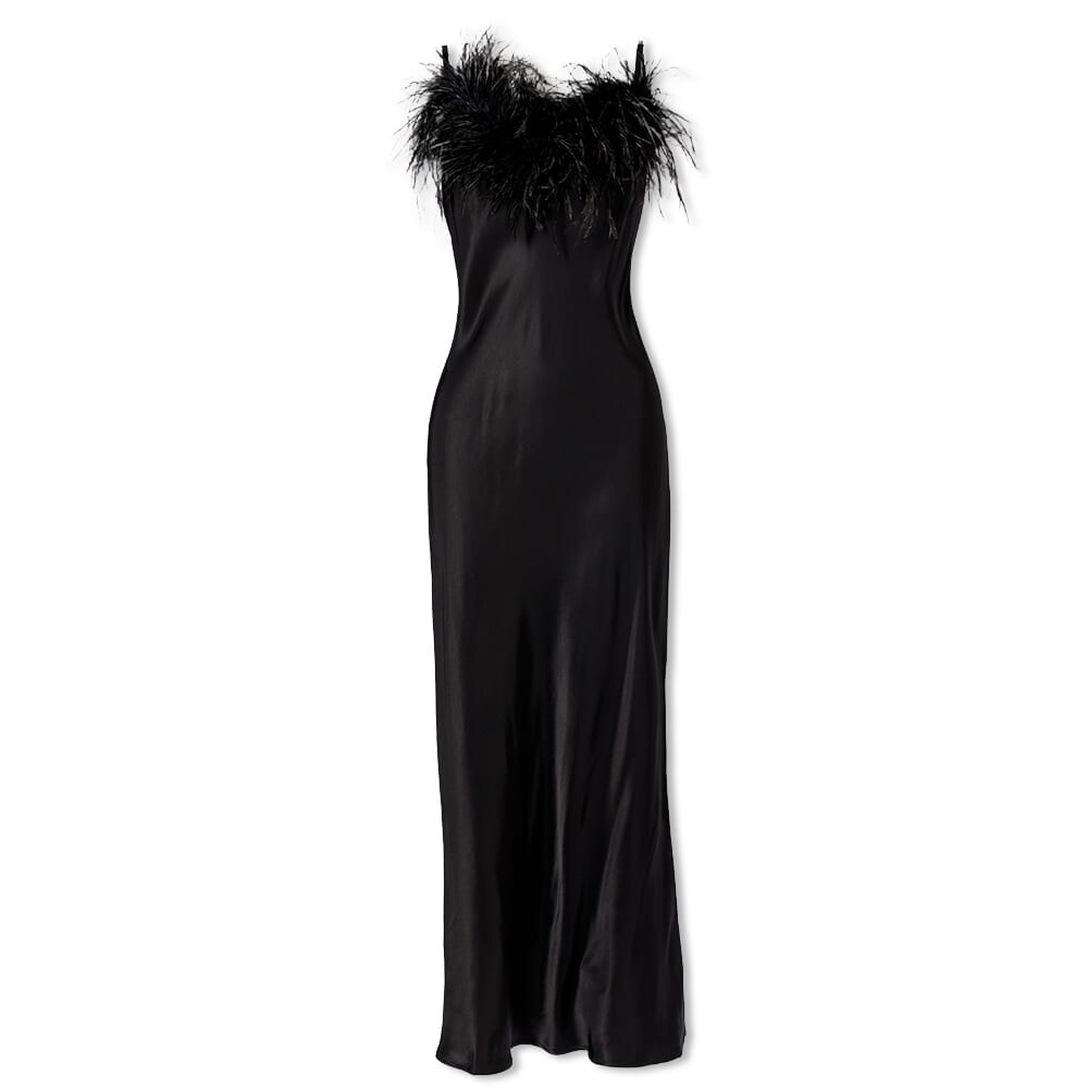 

Платье Sleeper Boheme Slip Feather Dress