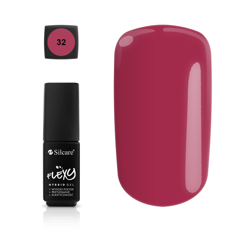 

Silcare Гибридный лак Flexy Hybrid Gel 32 4.5г