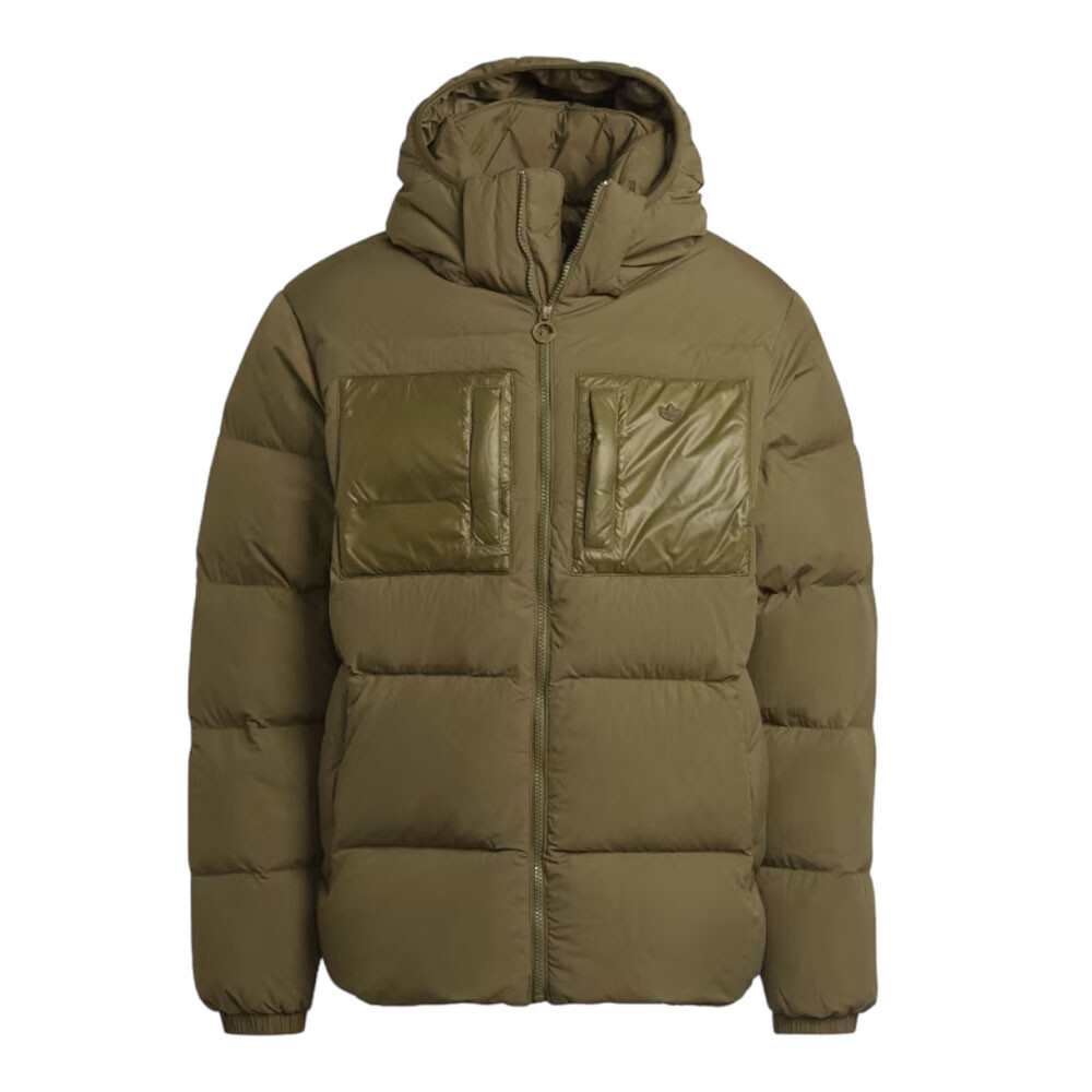 

Куртка Adidas Originals Down Regen Hooded Puffer, зеленый