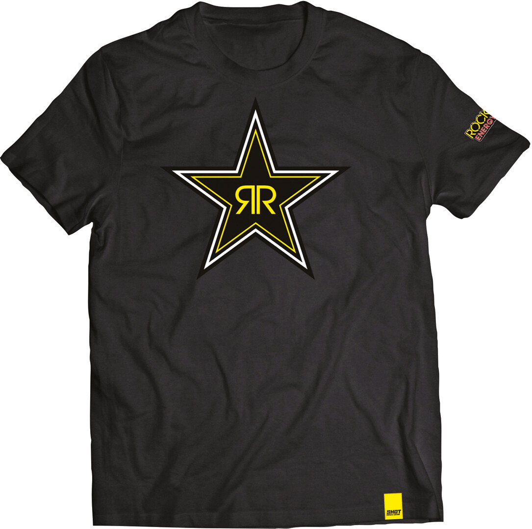 

Футболка Shot Rockstar Black Star, черный/желтый