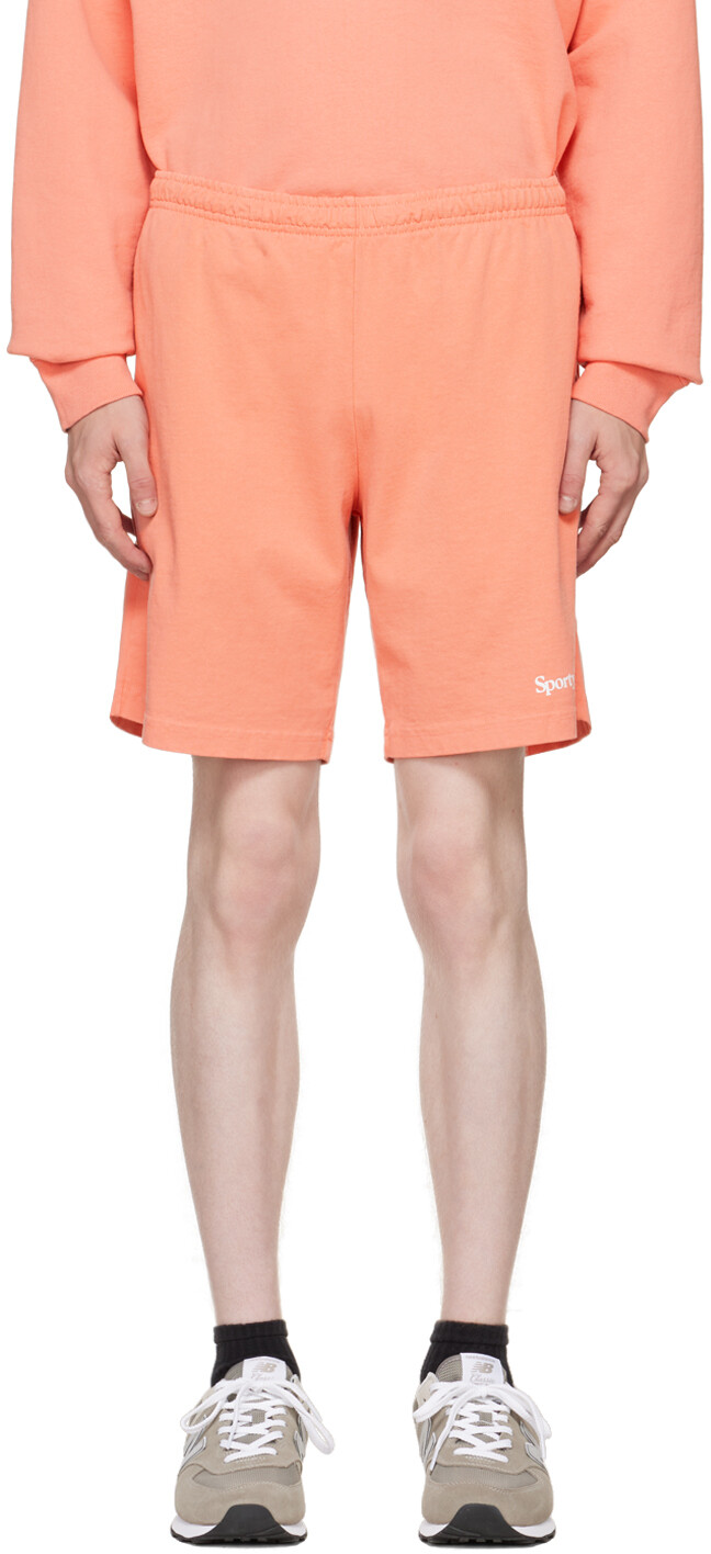 

Розовые спортивные шорты с засечками Sporty & Rich