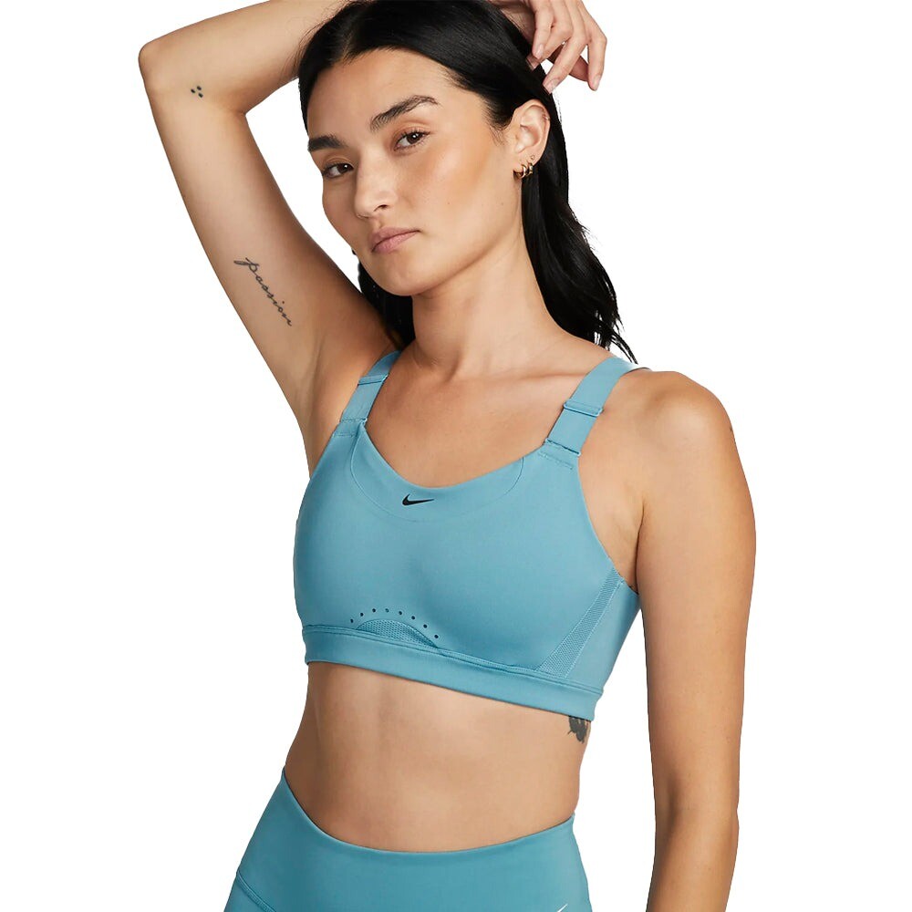 

Топ Nike Alpha Women's High-Support Padded Sports, синий