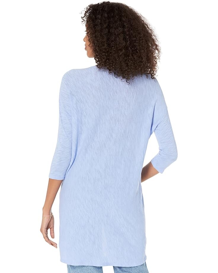 

Футболка bobi Los Angeles Cotton Slub Center Seam Drop Shoulder Tee, цвет Bright Peri