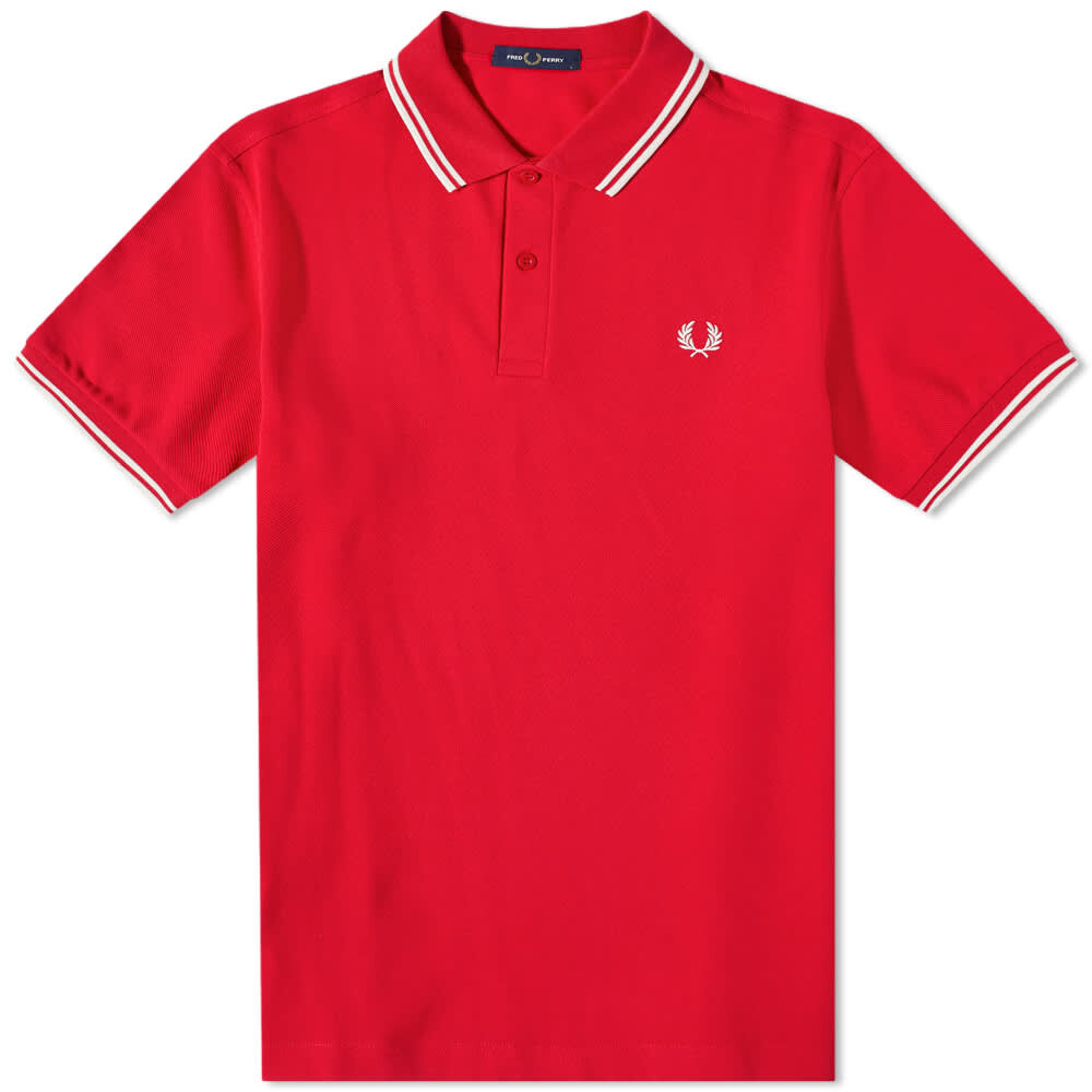 

Поло узкого кроя с двумя кончиками Fred Perry Authentic