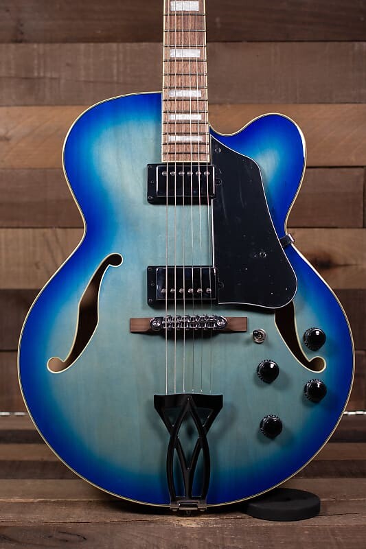 

Ibanez GB10EM, ярко-синий взрыв GB10EM Jet Blue Burst