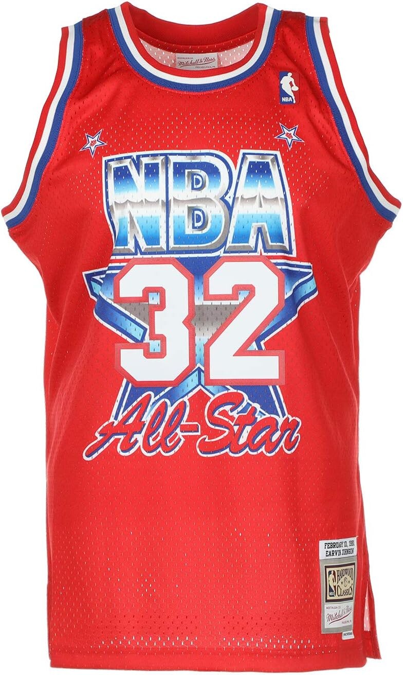 

Джерси Swingman - Мэджик Джонсон Mitchell & Ness, цвет Scarlet