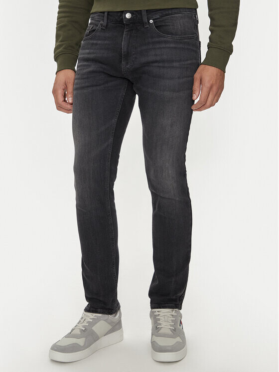 

Джинсы узкого кроя Tommy Jeans, черный