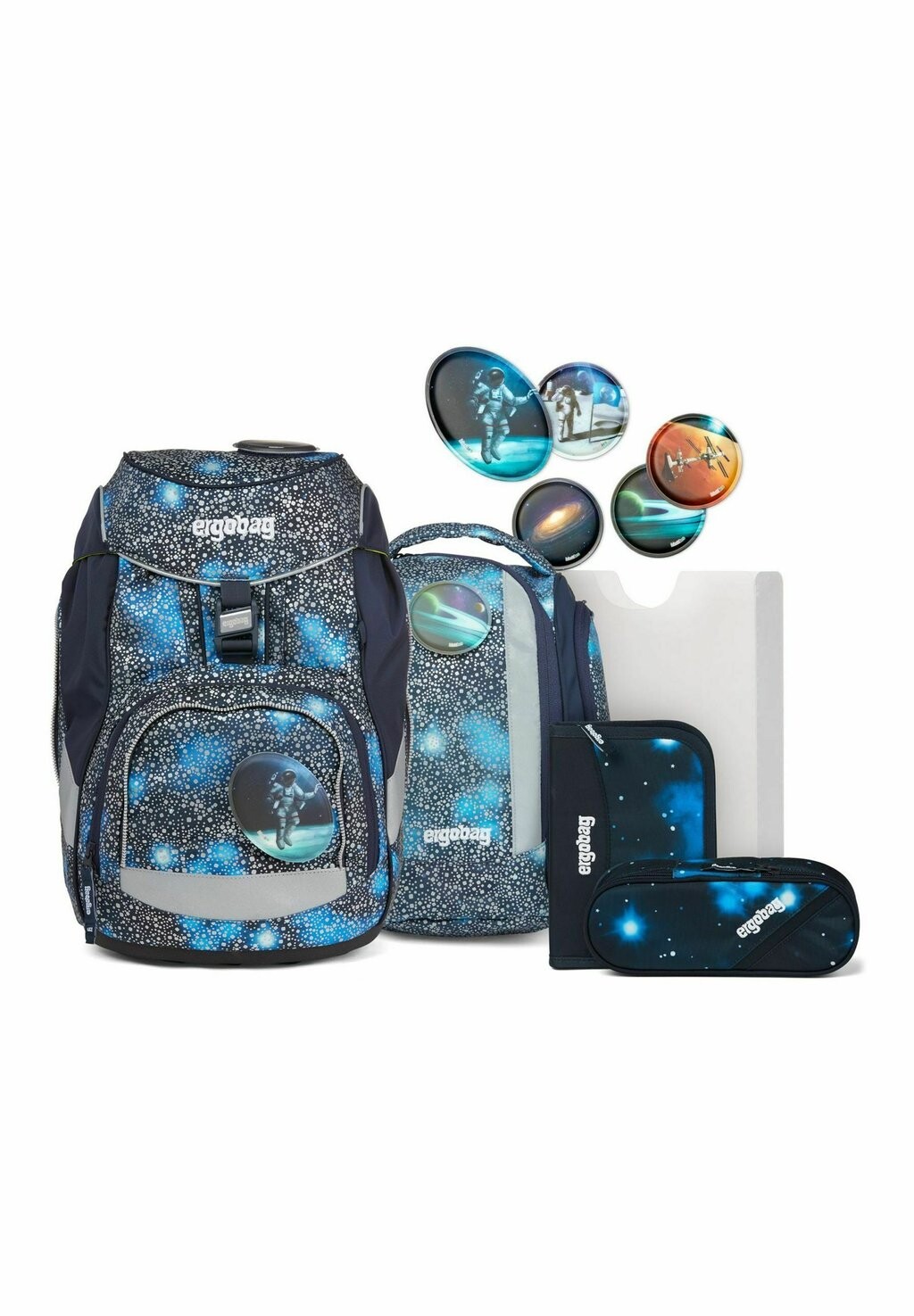 

Набор школьных сумок SET Ergobag, цвет bär anhalter durch die galaxis