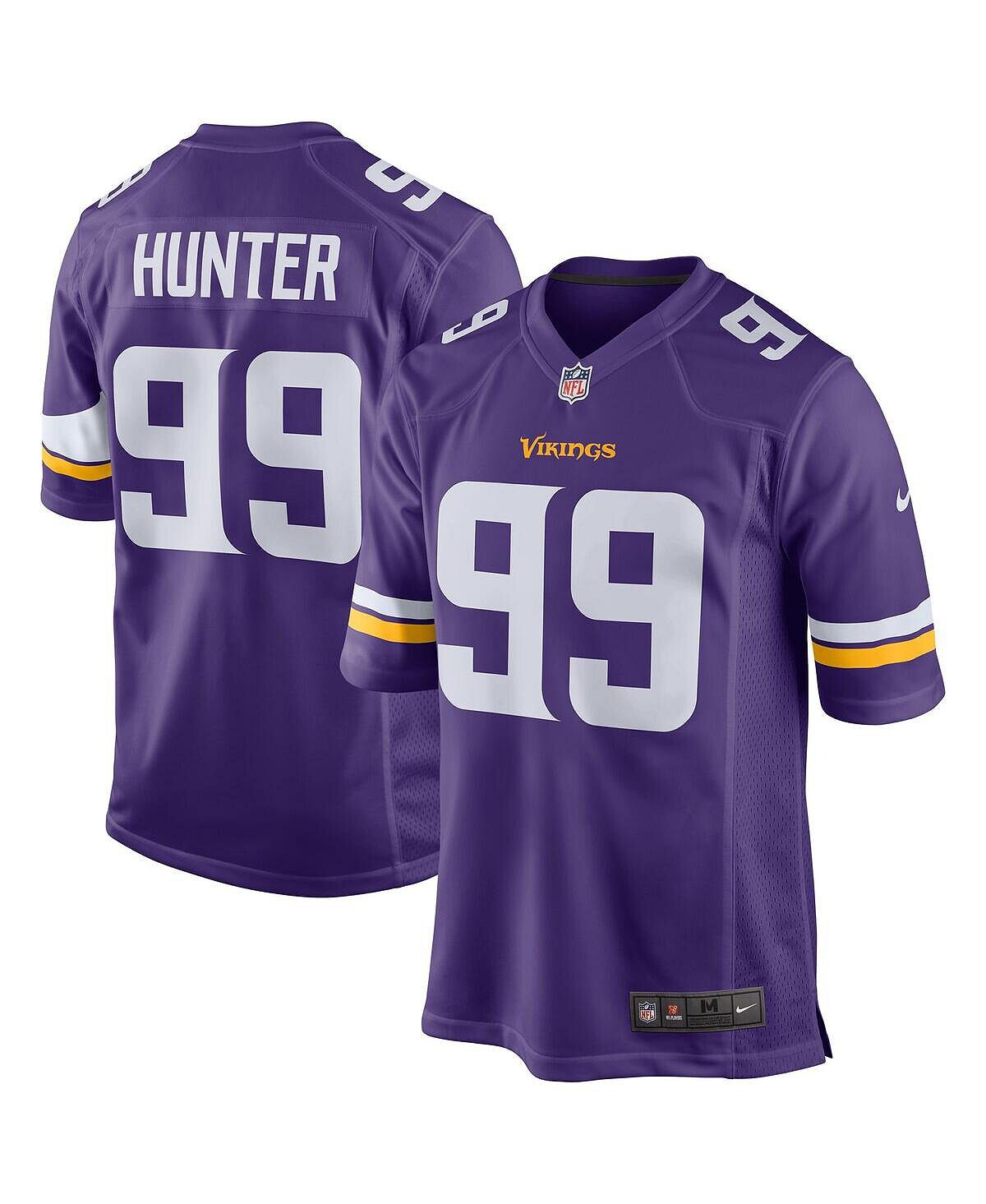 

Мужская майка danielle hunter purple minnesota vikings game Nike, фиолетовый